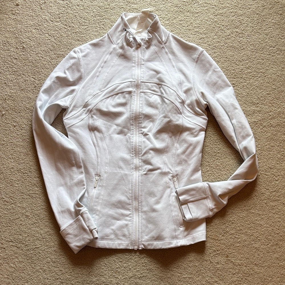 Lululemon Define Women's White Full-Zip Jacket